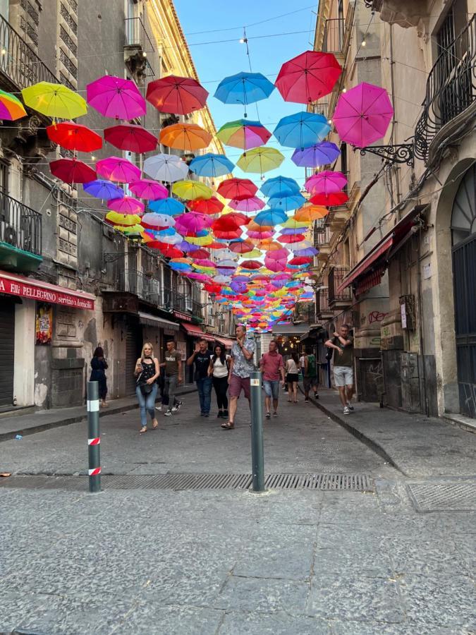 Tavernetta Cortile Dalmazia Catánia Buitenkant foto